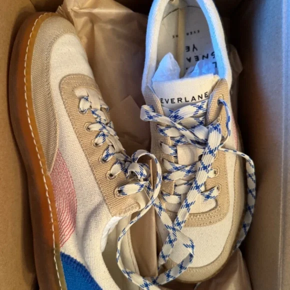 Everlane Thread Bare Sneakers, size 8 - Picture 2 of 3